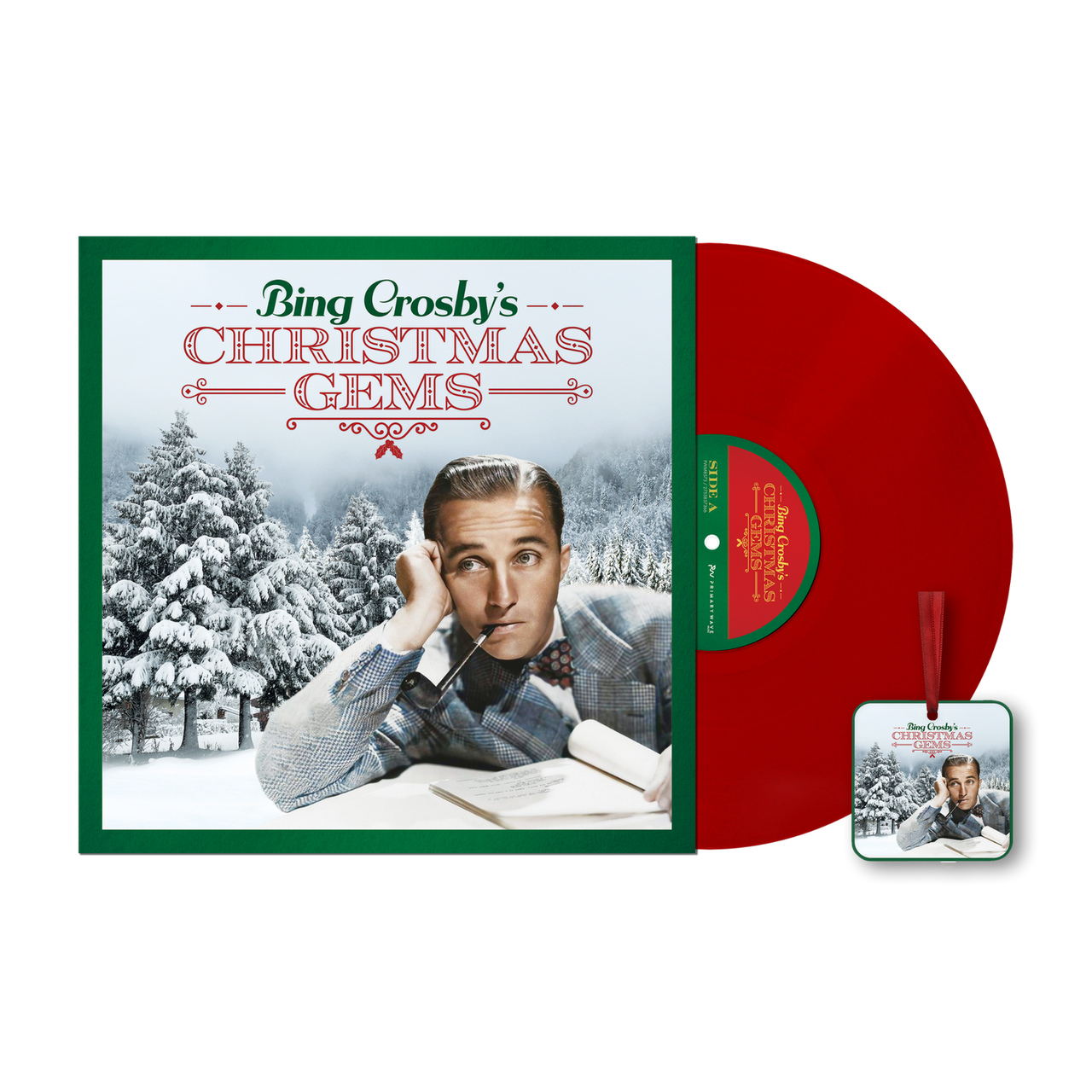 Bing Crosby: Bing Crosby's Christmas Gems Vinyl LP (Red)