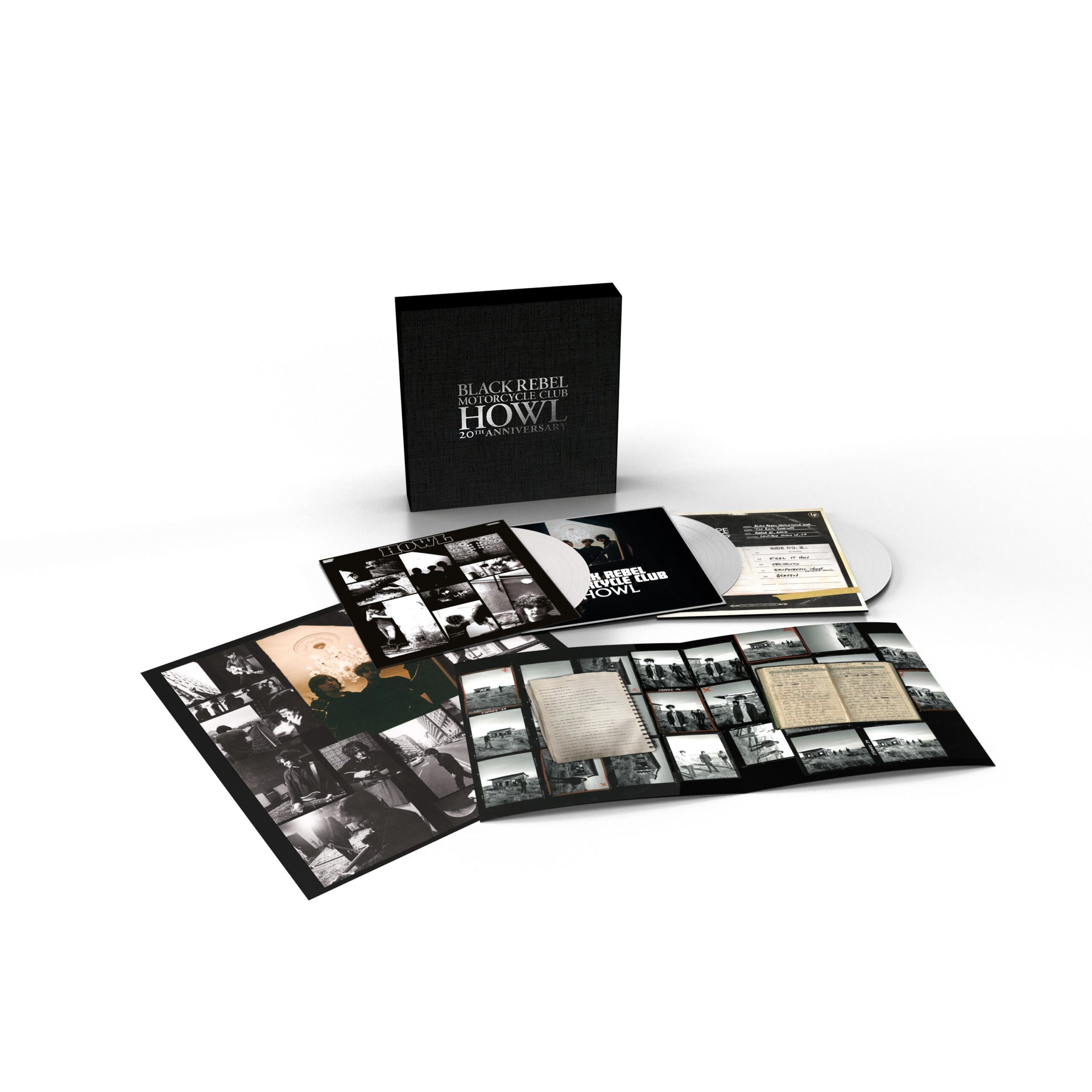 Black Rebel Motorcycle Club: Howl Vinyl LP Box Set (White, Anniversary Edition)