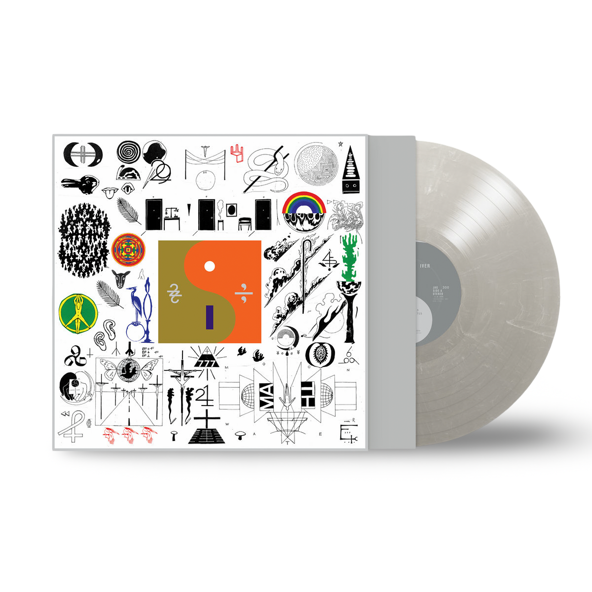 Bon Iver: 22, A Million Vinyl LP (10th Anniversary, Silver)