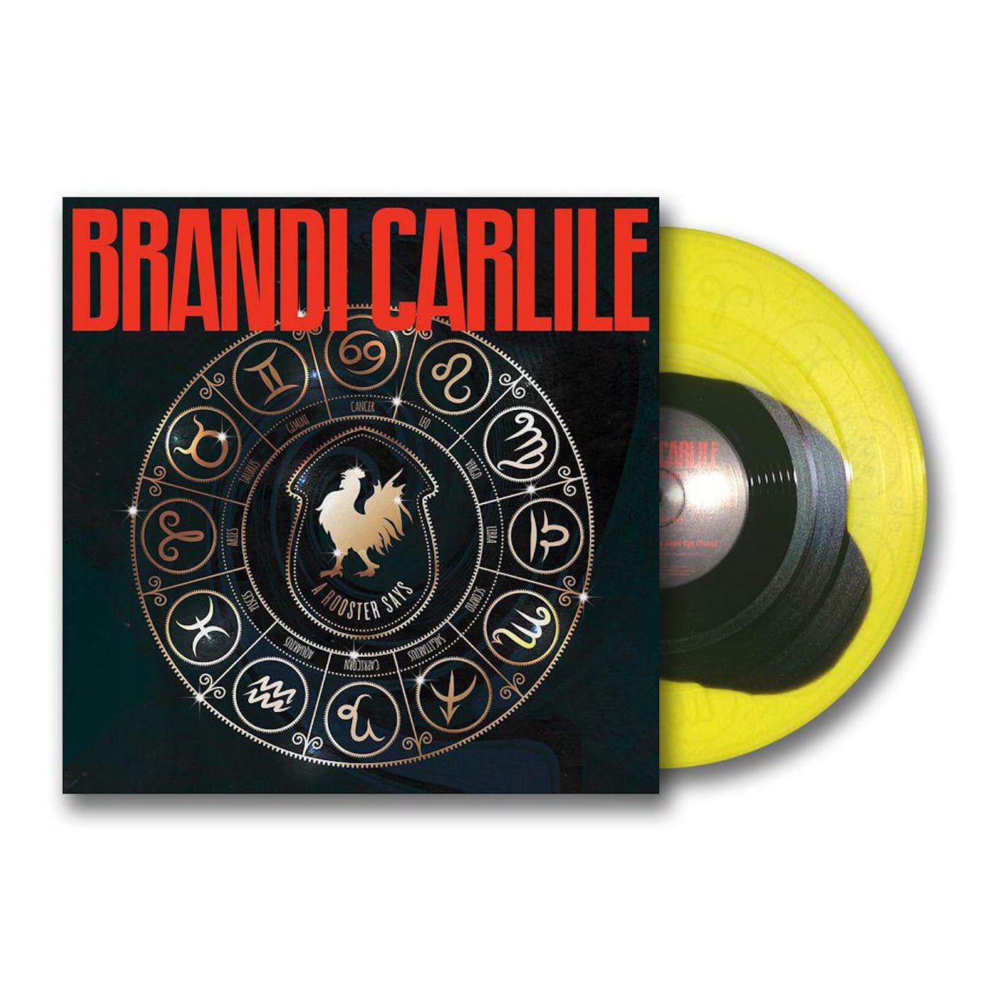 Brandi Carlile: Rooster Says 12" Vinyl (Yellow & Black)