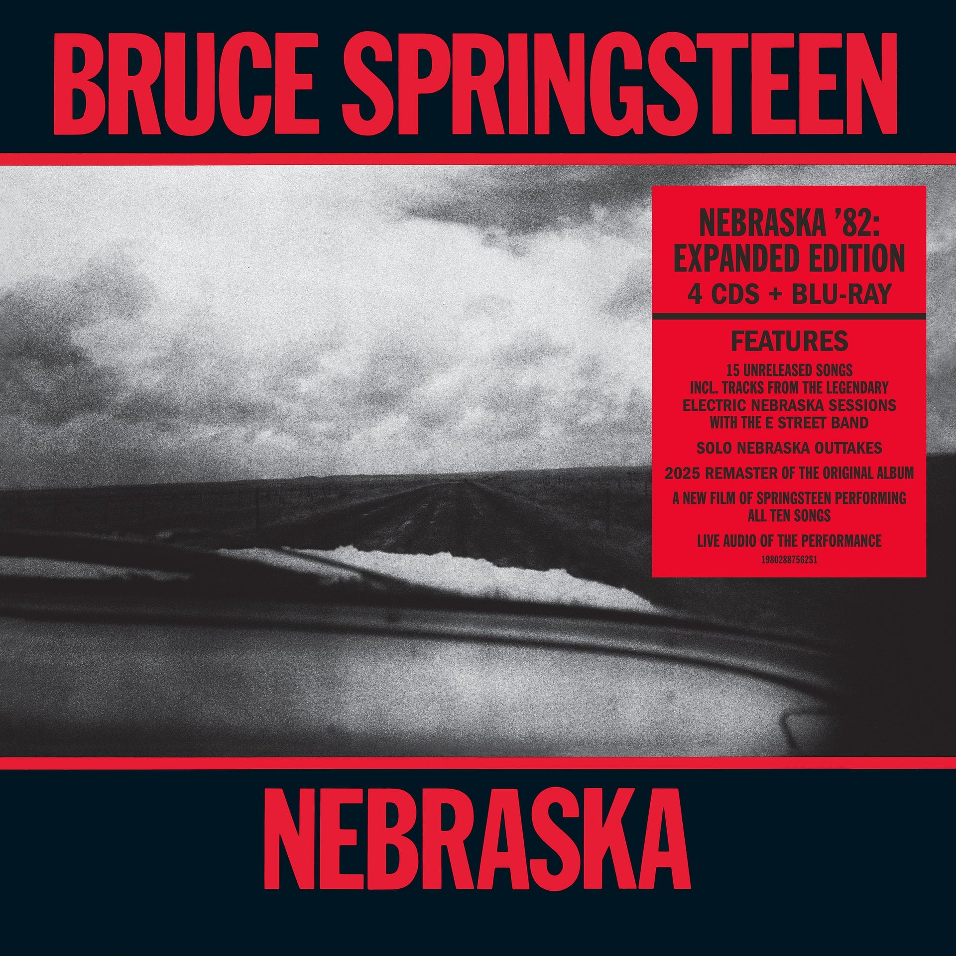 Bruce Springsteen: Nebraska '82 CD Box Set (4xCD + 1x Bluray)