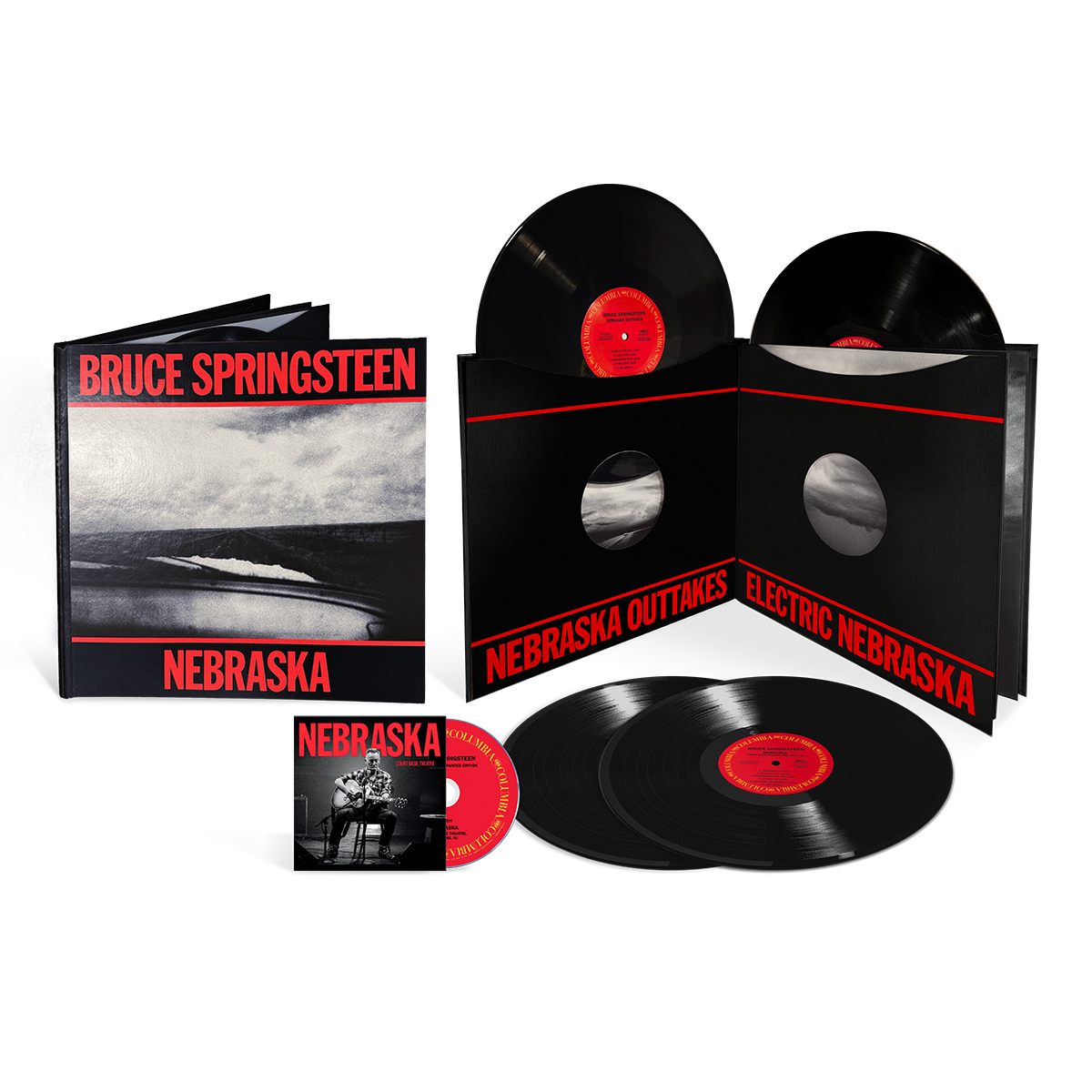 Bruce Springsteen: Nebraska '82 Vinyl Box Set (4xLP + 1x Bluray)