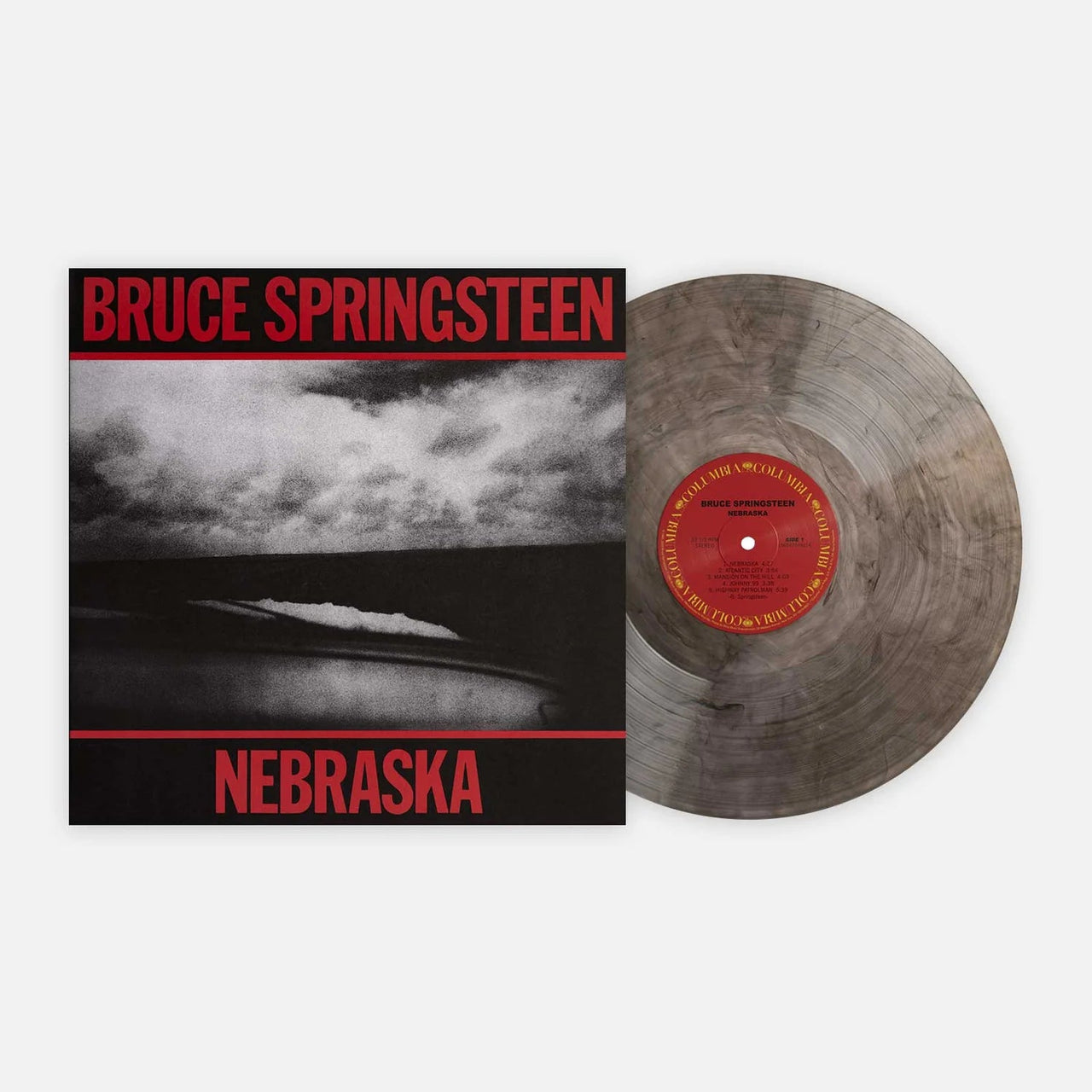 Bruce Springsteen: Nebraska Vinyl LP (Black Smoke)