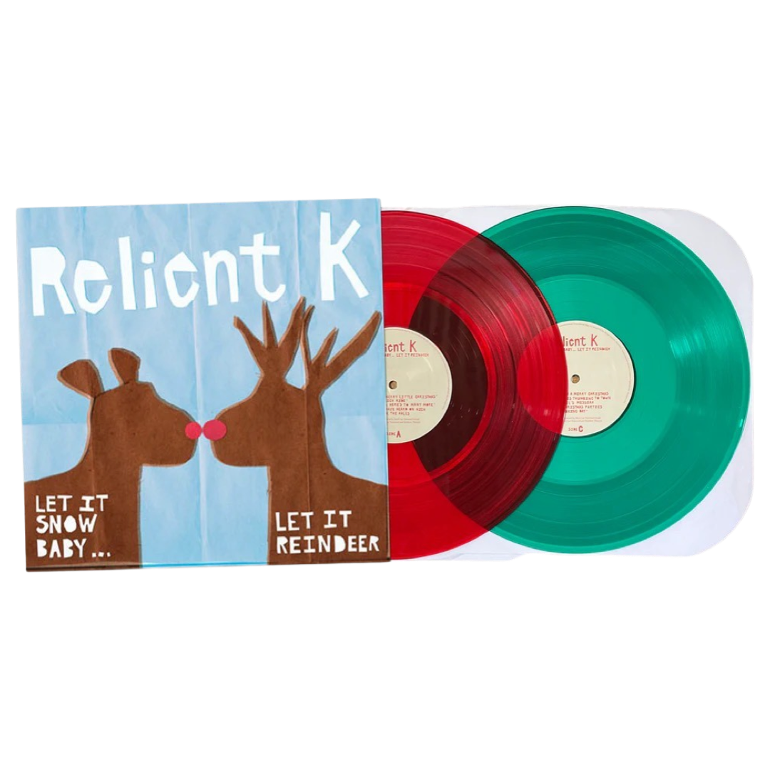 Relient K: Let It Snow.. Let It Reindeer Double Vinyl LP (2022 Red / Green)