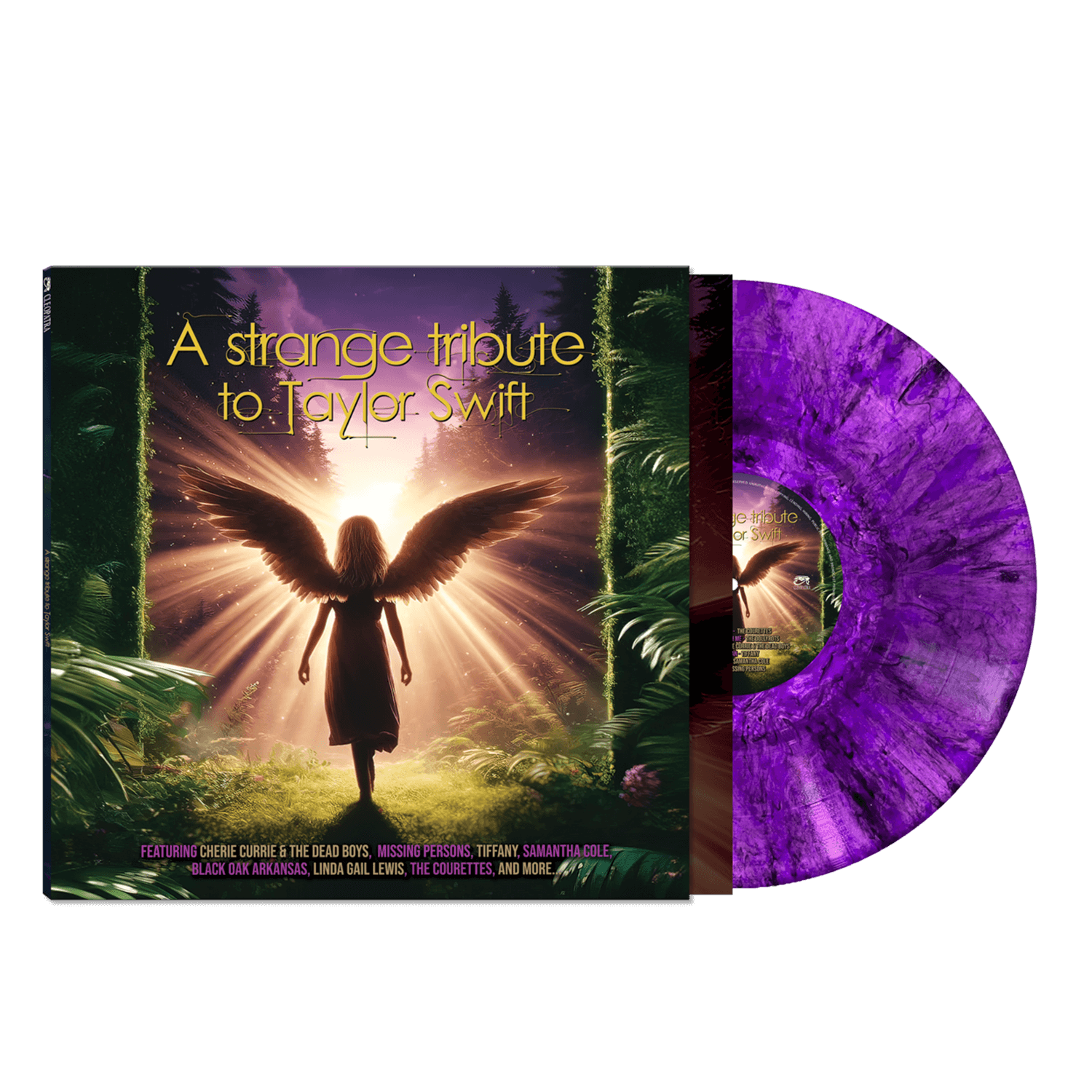 Various Artists: A Strange Tribute to Taylor Swift Vinyl LP (Purple)