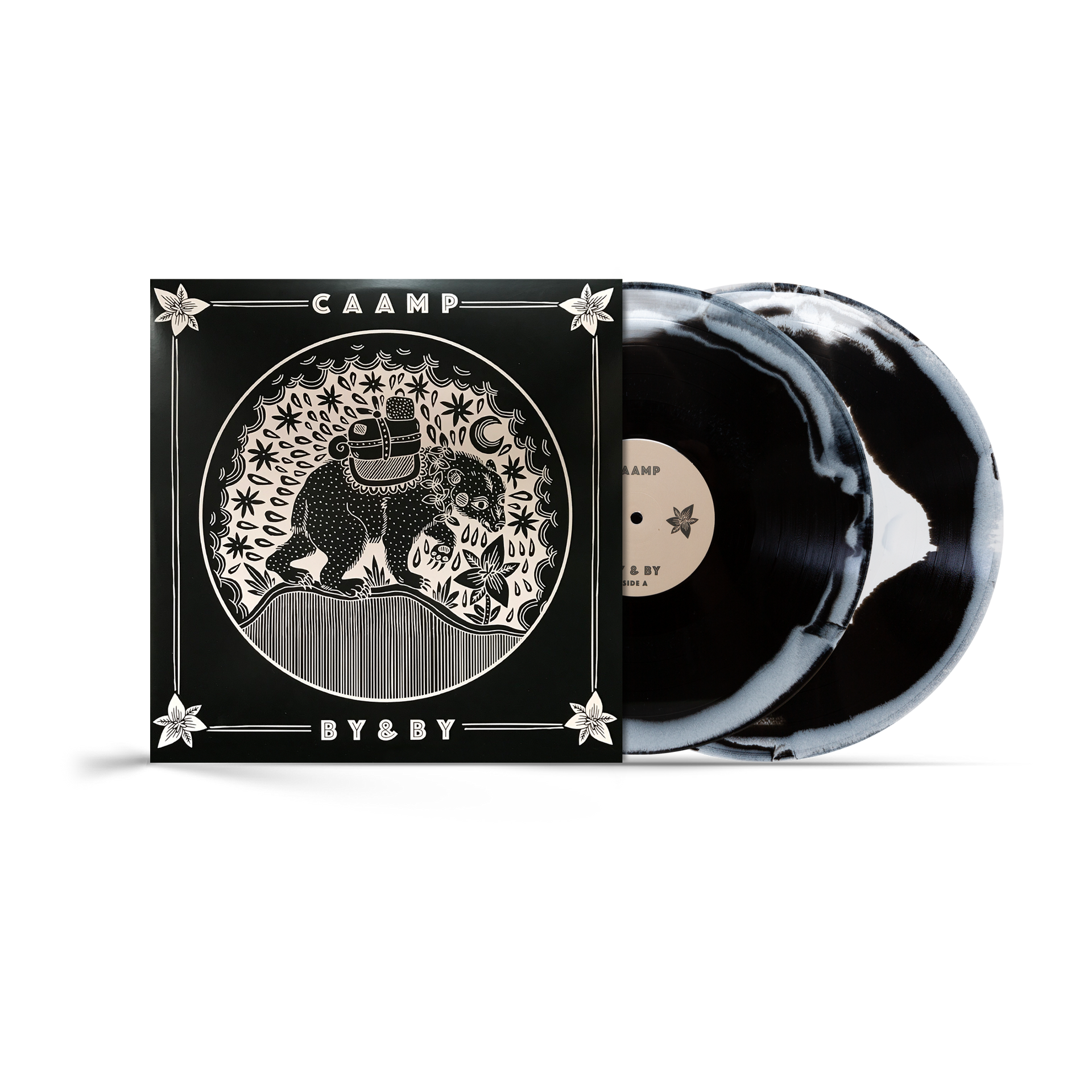 Caamp: By & By Vinyl LP (Black & White)