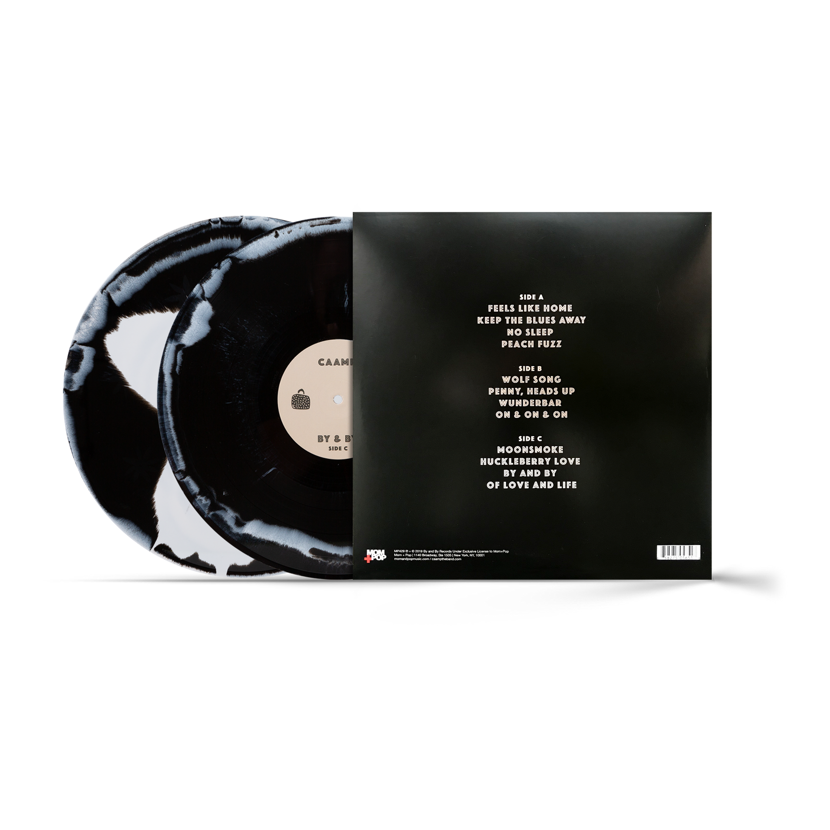 Caamp: By & By Vinyl LP (Black & White)