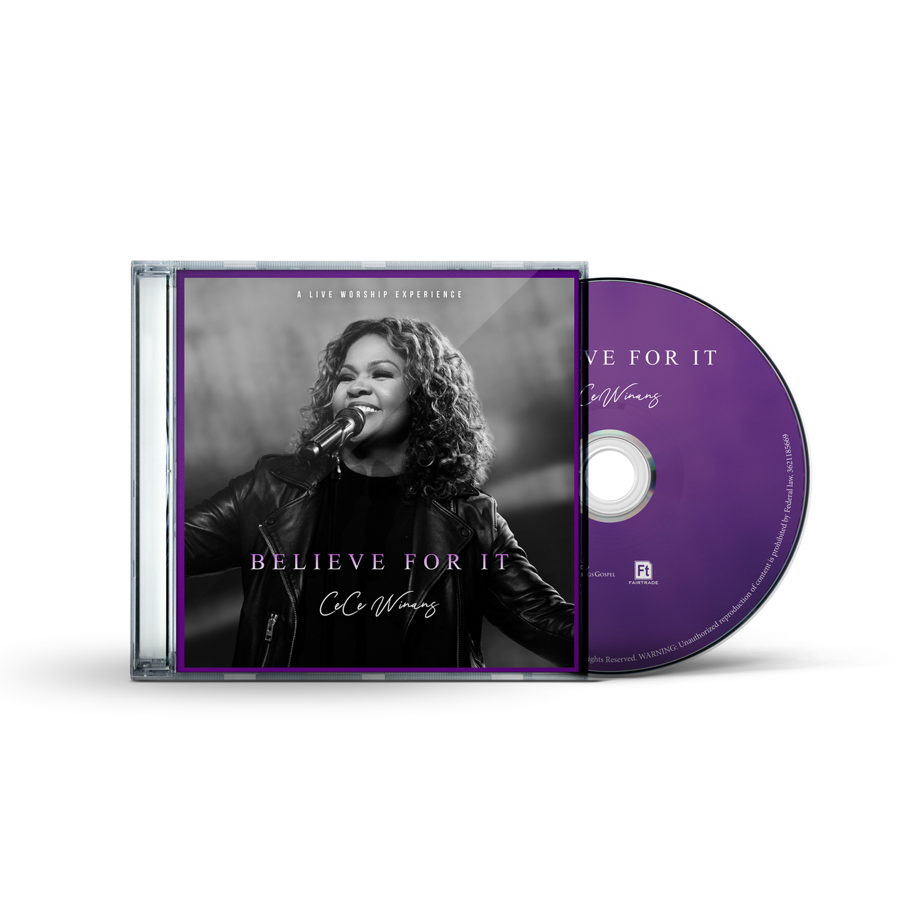 CeCe Winans: Believe For It (Live) CD