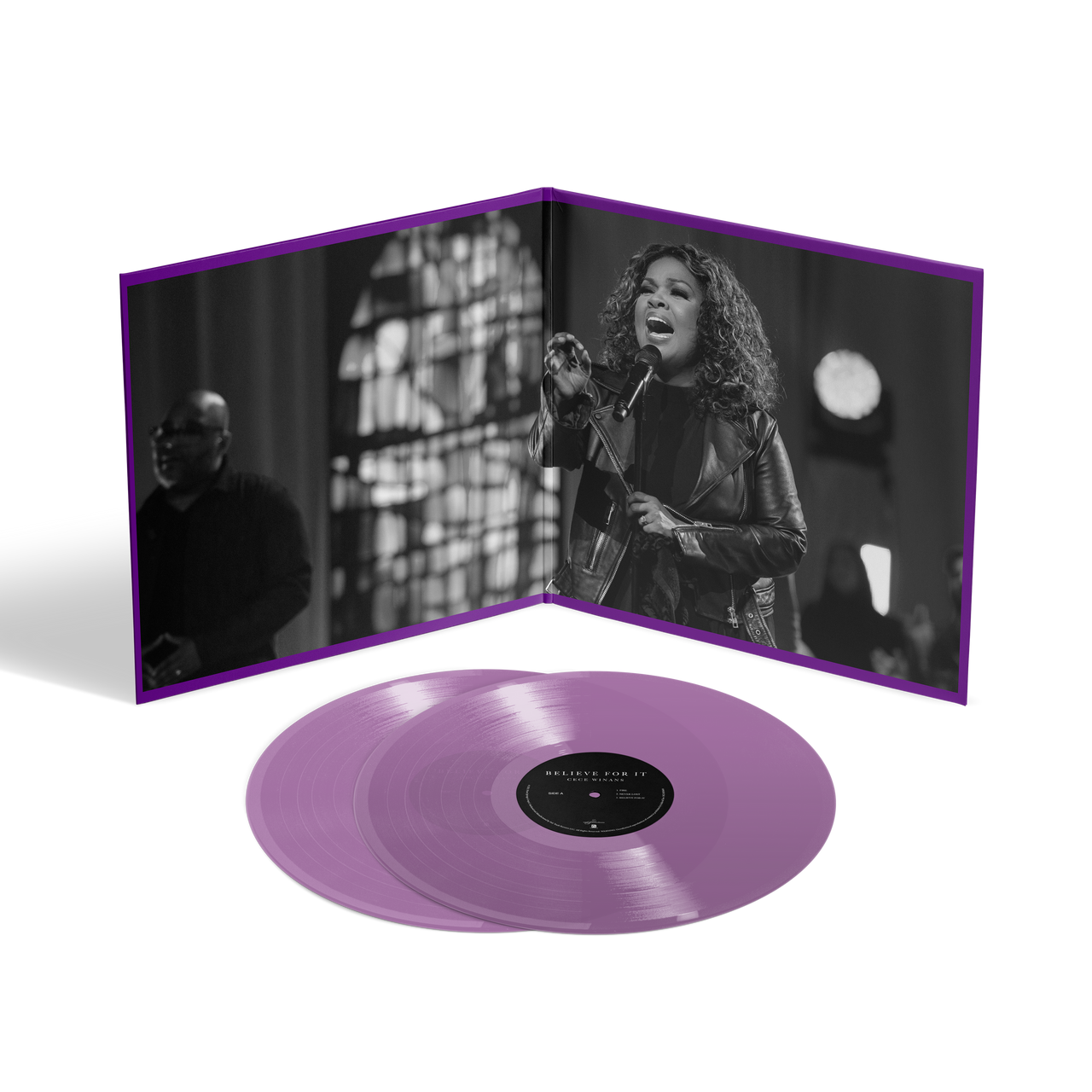 CeCe Winans: Believe For It (Live) Vinyl LP  (Purple)