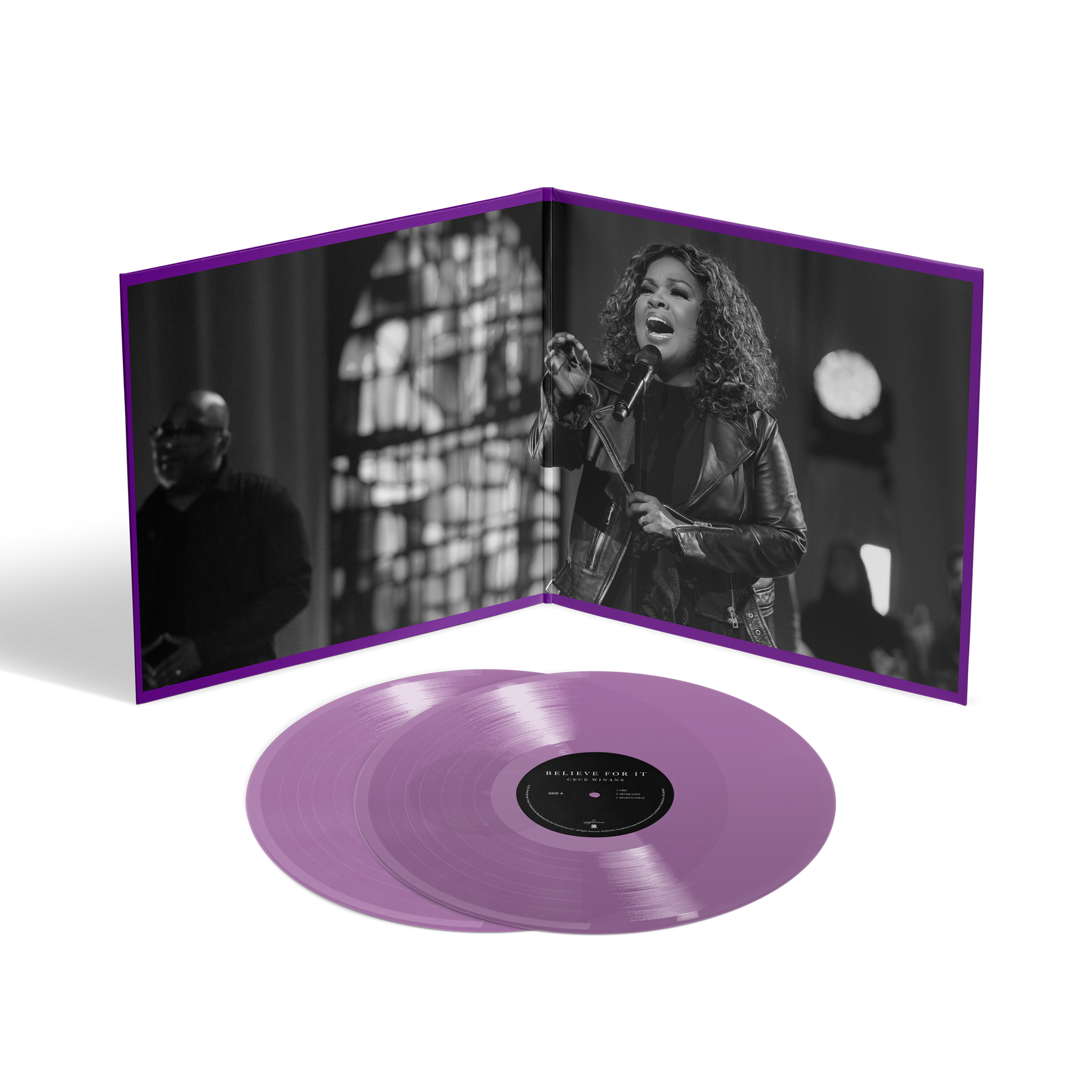 CeCe Winans: Believe For It (Live) Vinyl LP  (Purple)