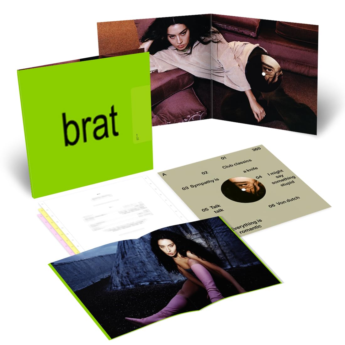 Charlie XCX: Brat Vinyl LP (Black Ice)