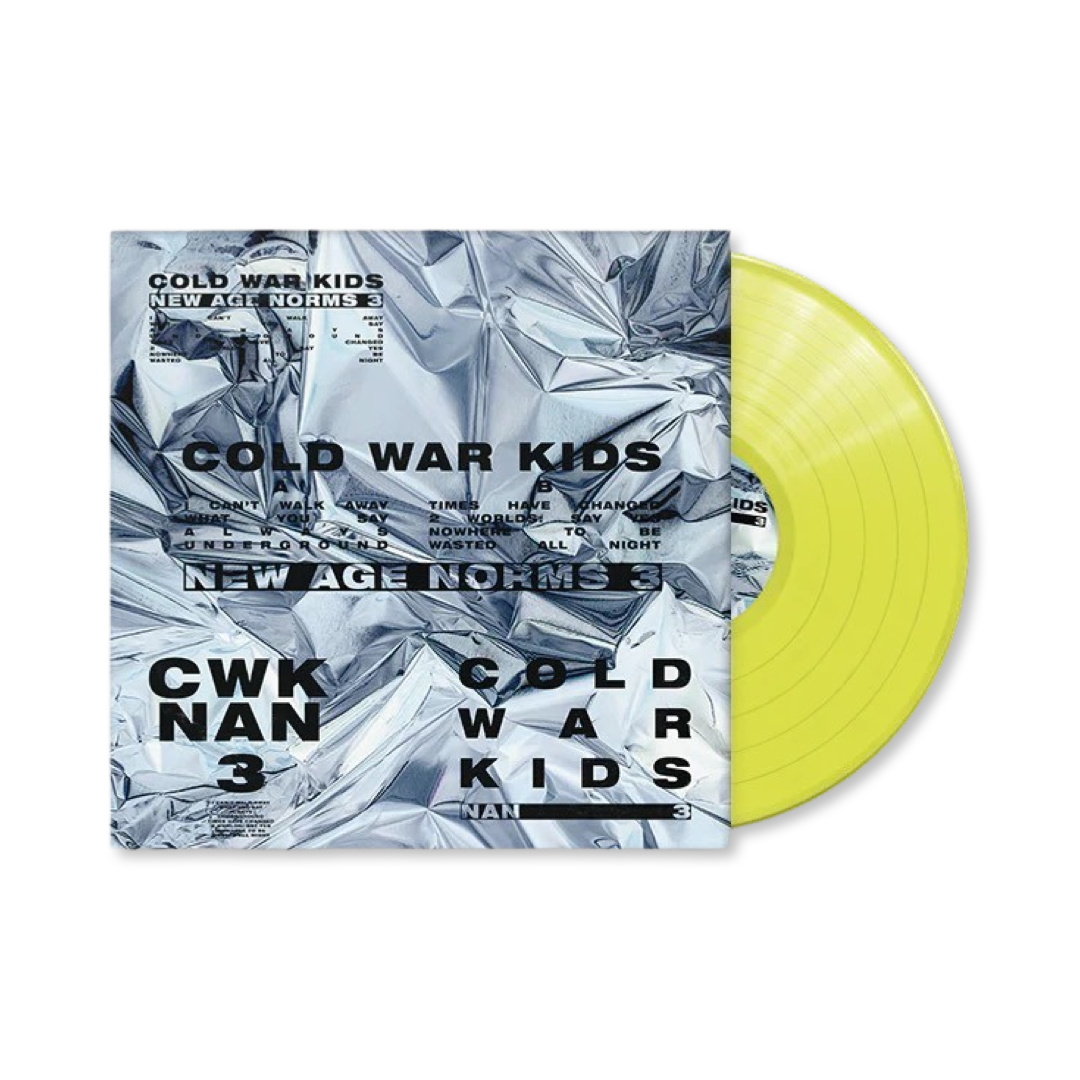 Cold War Kids: New Age Norms 3 Vinyl LP (Neon Yellow)