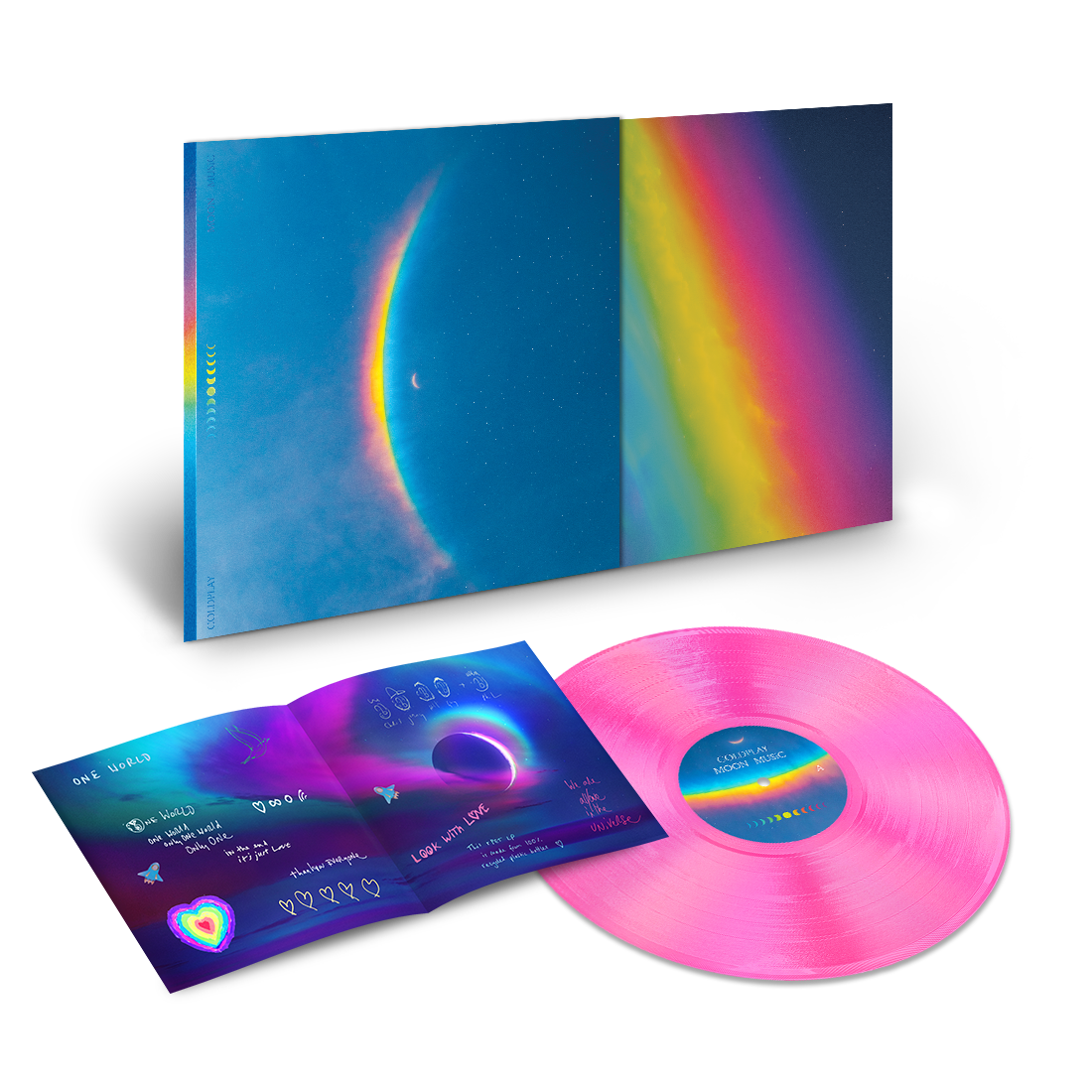 Coldplay: Moon Music Vinyl LP (Pink)