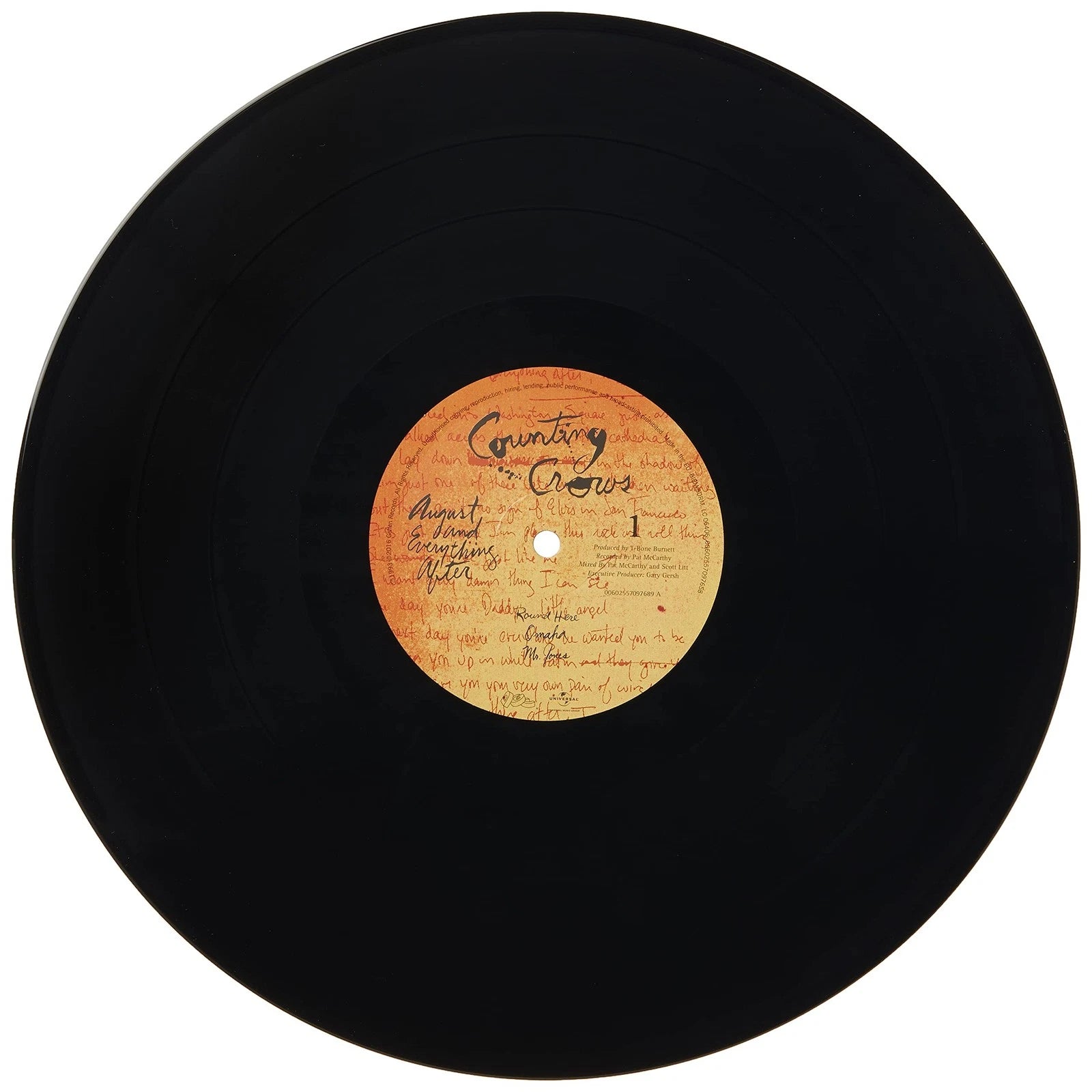 Counting Crows: August and Everything After Vinyl LP