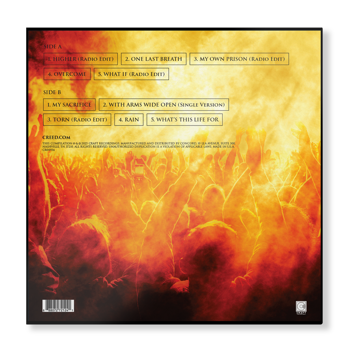 Creed: The Best of Creed Vinyl LP