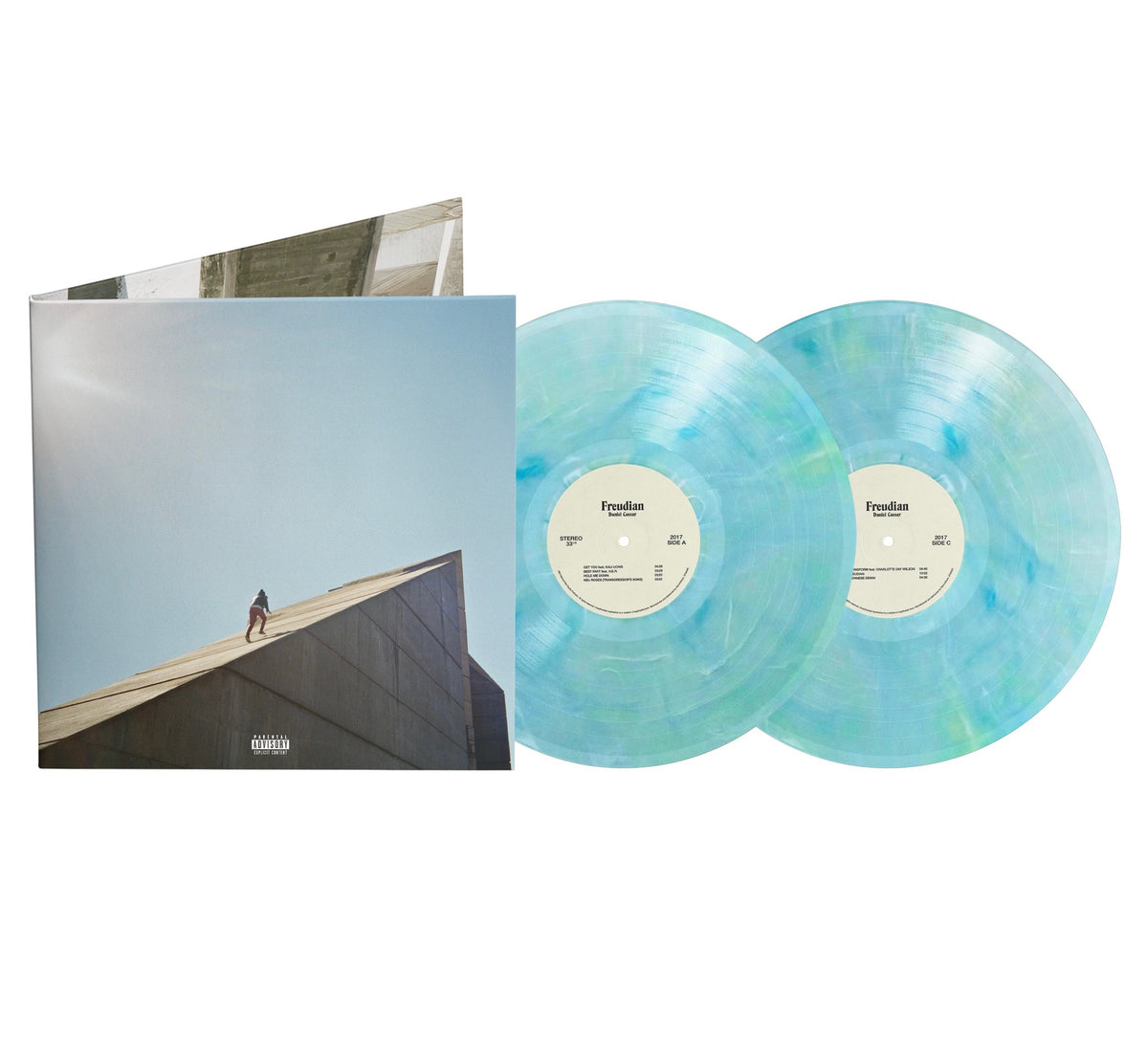 Daniel Caesar: Freudian Vinyl LP (Blue/Green)