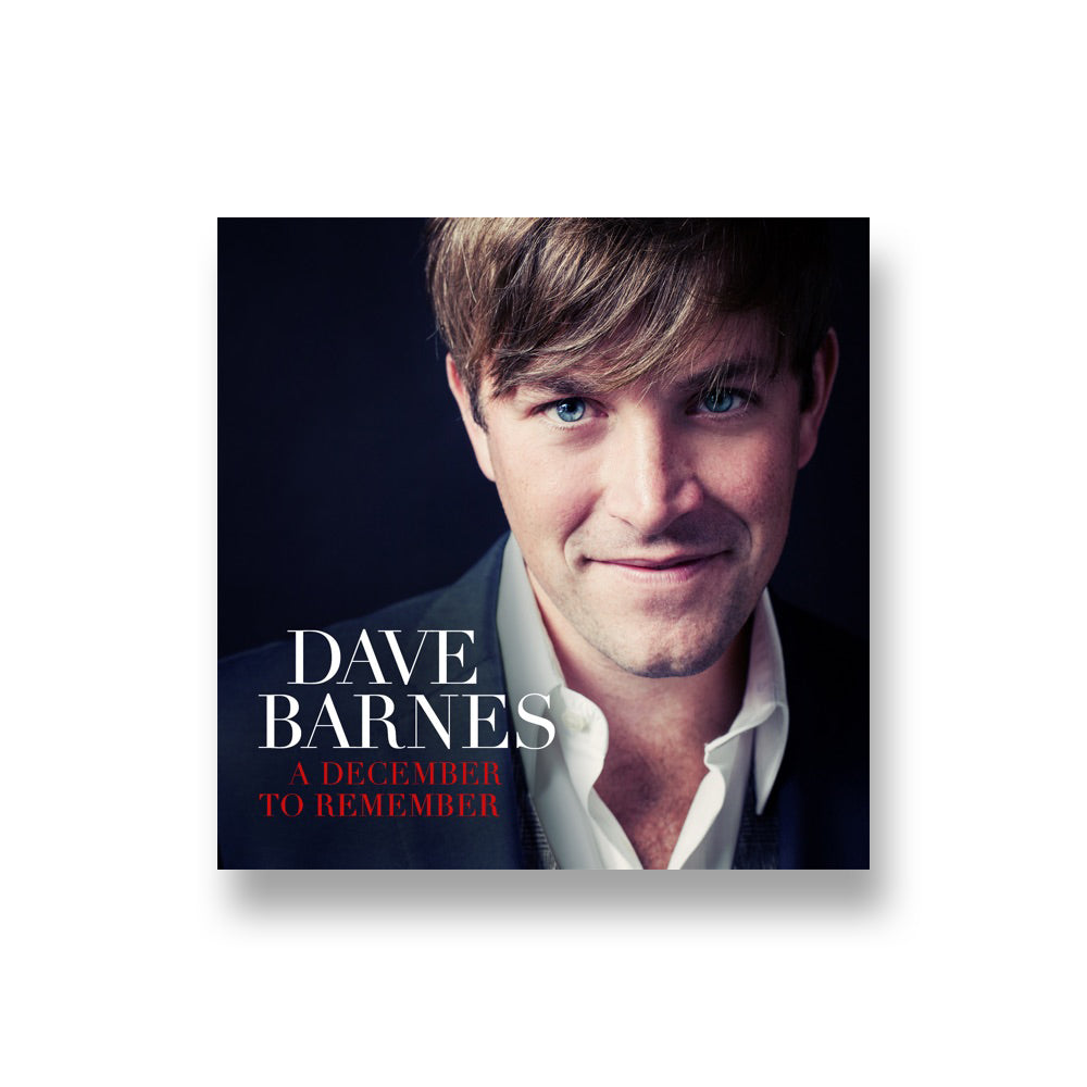 Dave Barnes: A December to Remember CD
