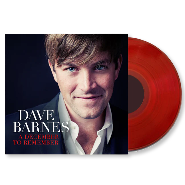 Dave Barnes: A December to Remember Vinyl LP (Red)