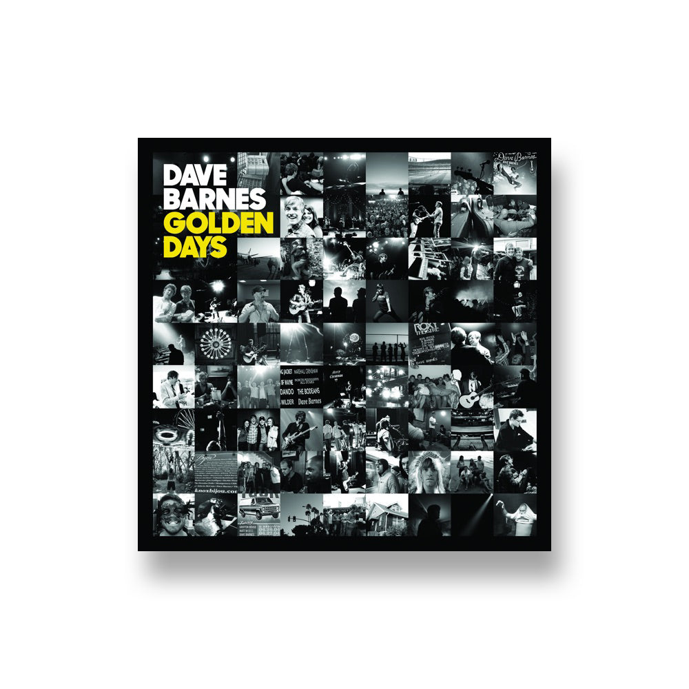 Dave Barnes: Golden Days CD