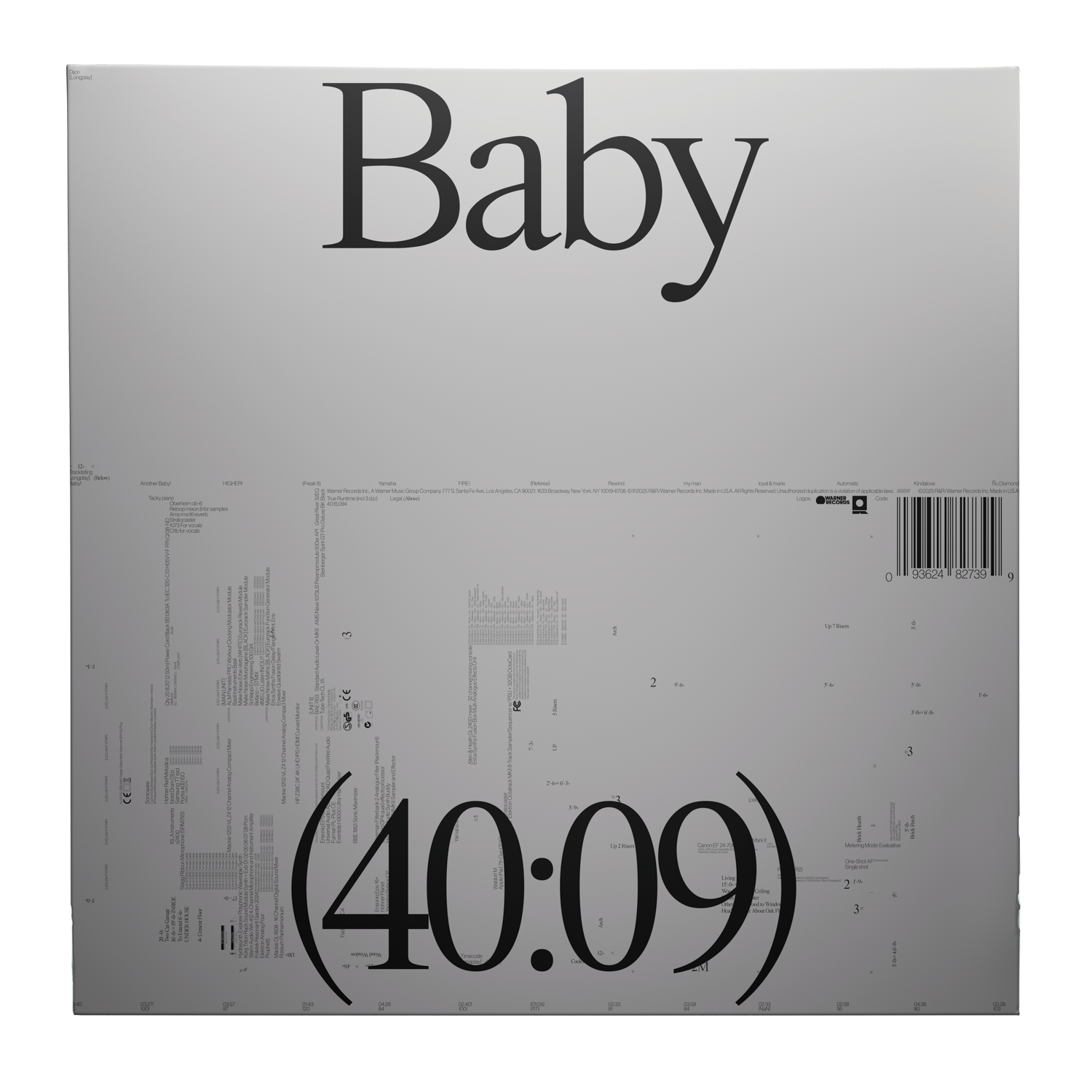 Dijon: Baby Vinyl LP (Clear)