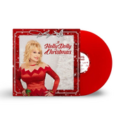 Dolly Parton: A Holly Dolly Christmas Vinyl LP (Red)