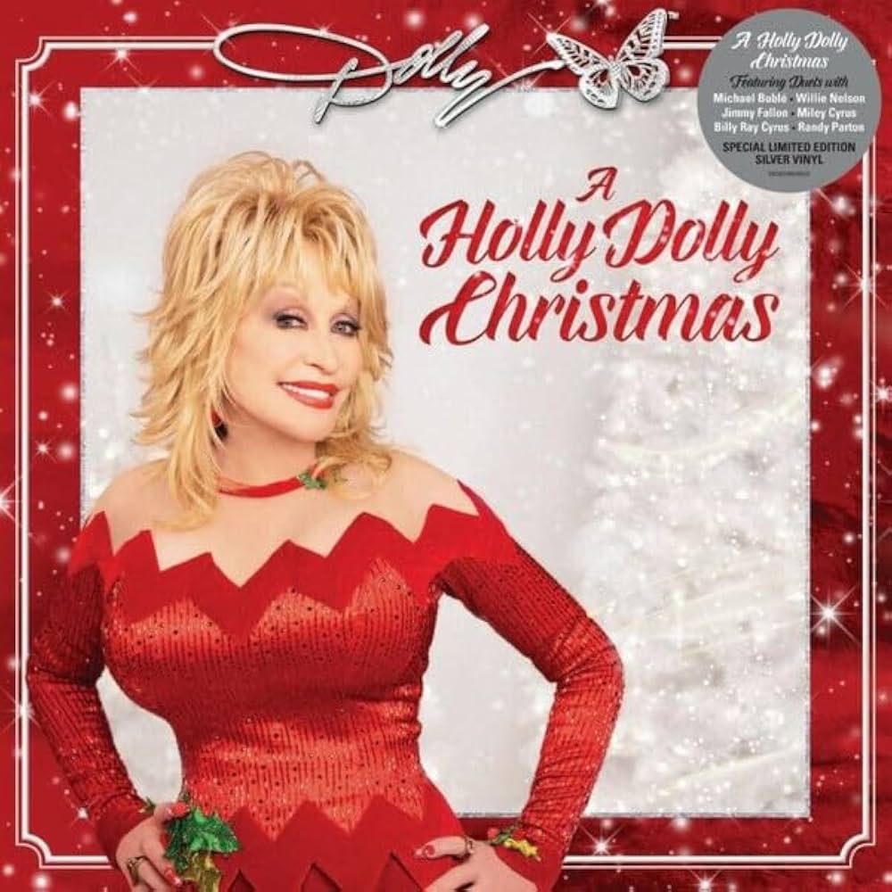 Dolly Parton: A Holly Dolly Christmas Vinyl LP (Silver)