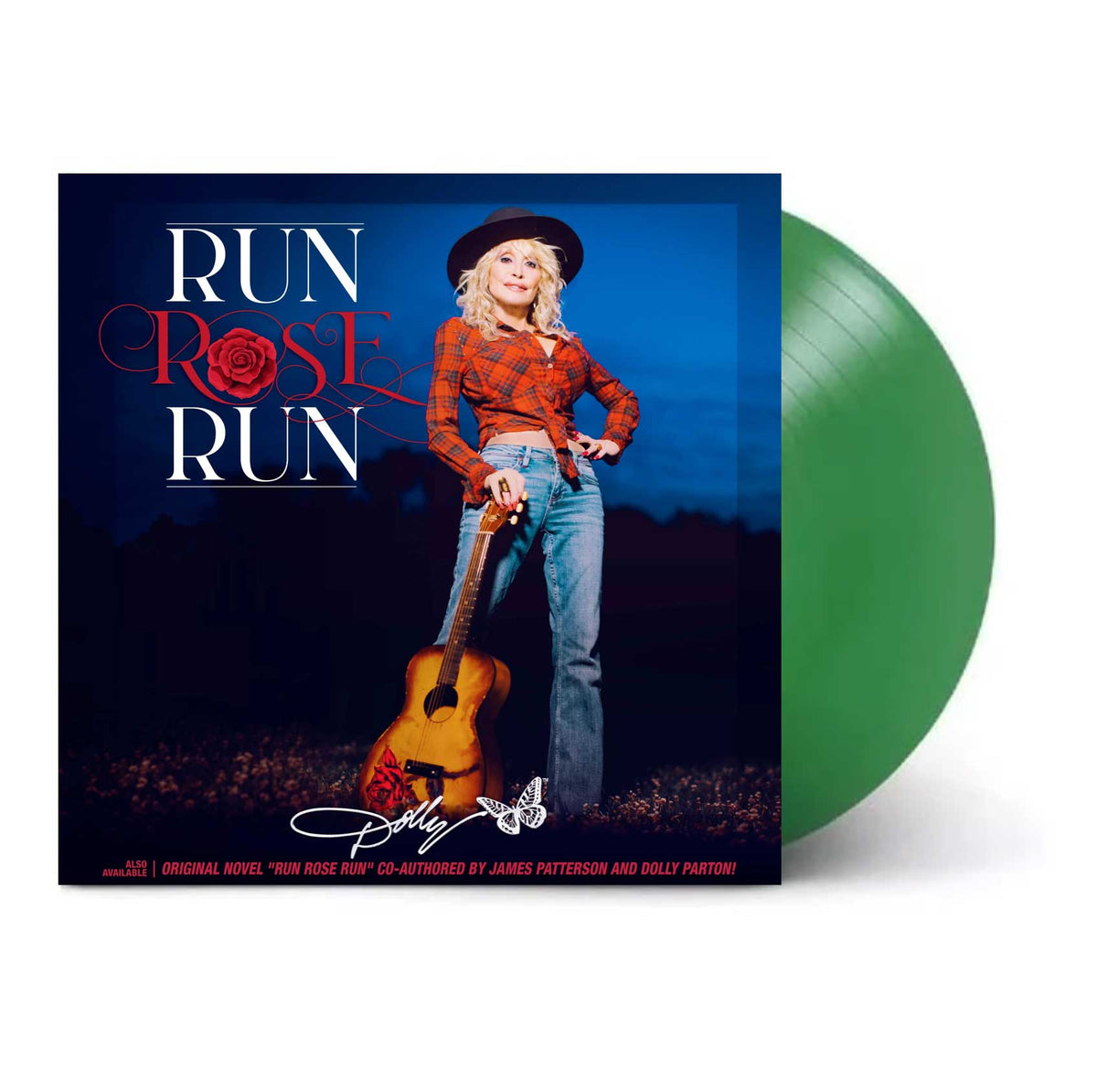 Dolly Parton: Run Rose Run Vinyl LP (Green)