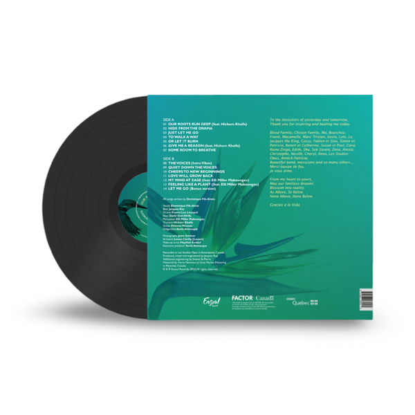 Dominique Fils-Aime: Our Roots Run Deep Vinyl LP (180 gram)