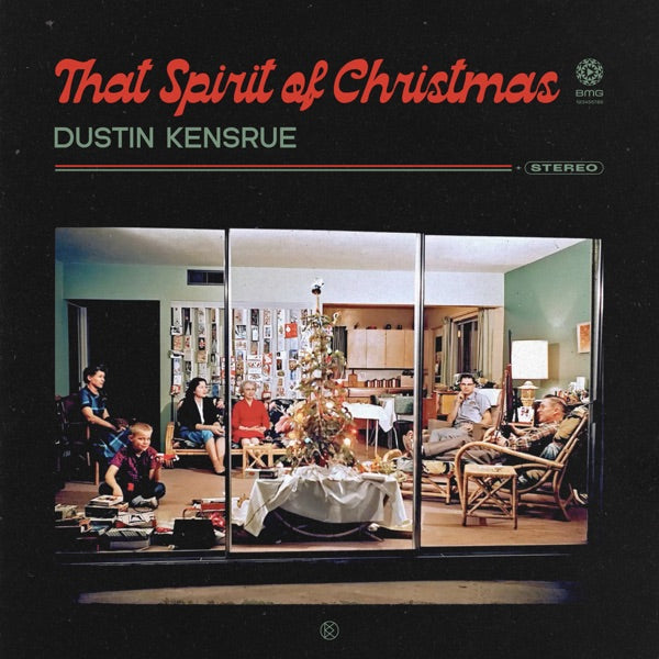 Dustin Kensrue: That Spirit of Christmas Vinyl LP (Clear w/ Red & Green Splatter)