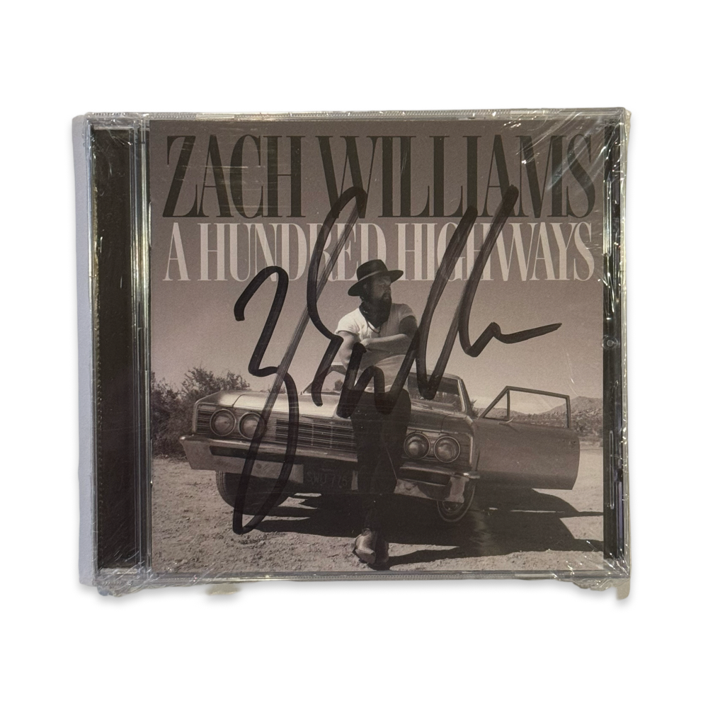 Zach Williams: A Hundred Highways CD (Autographed)