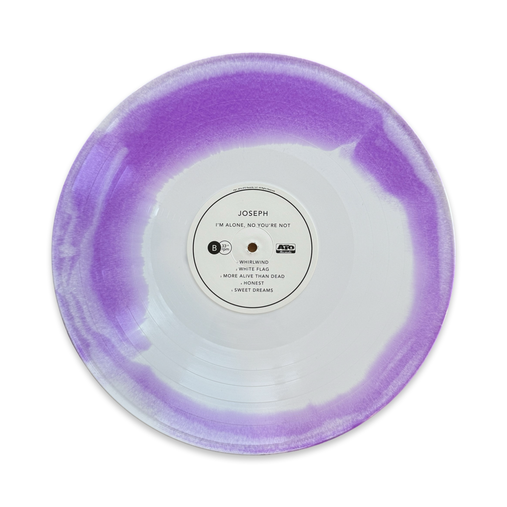 Joseph: I'm Alone, No You're Not Vinyl LP (Purple & White, Moon Phase Edition)