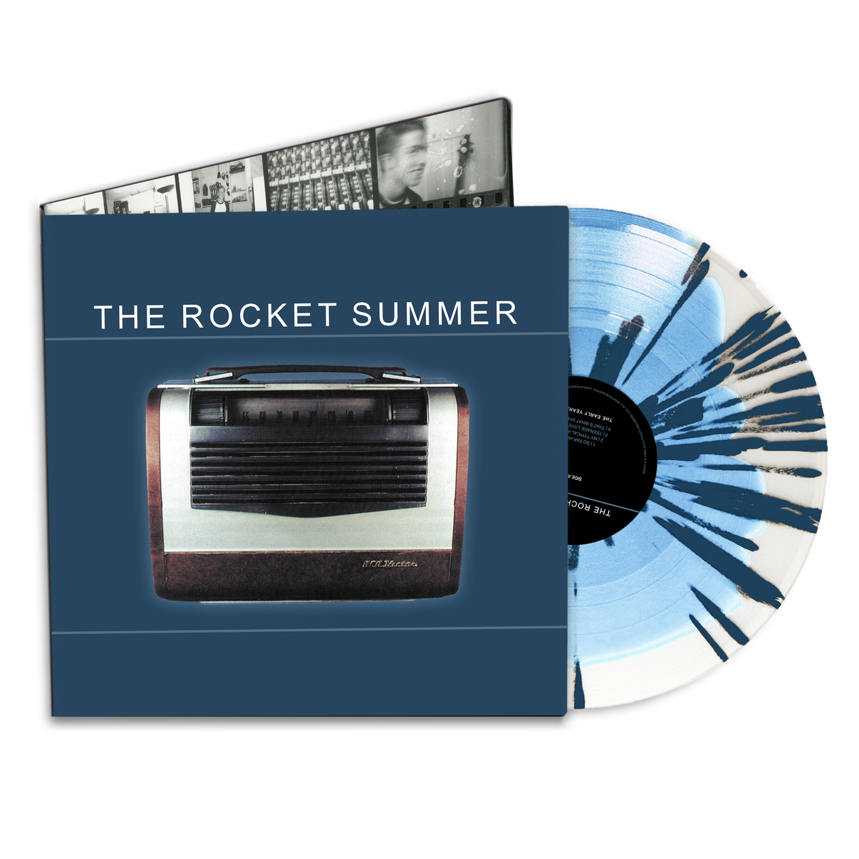 The Rocket Summer: The Early Years Vinyl LP (Blue Splatter)