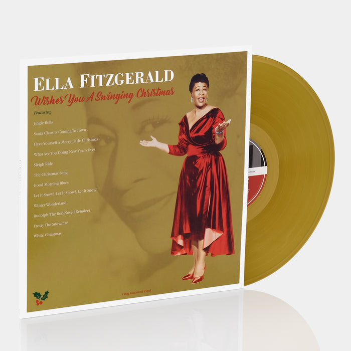 Ella Fitzgerald: Wishes You A Swinging Christmas Vinyl LP (Gold)