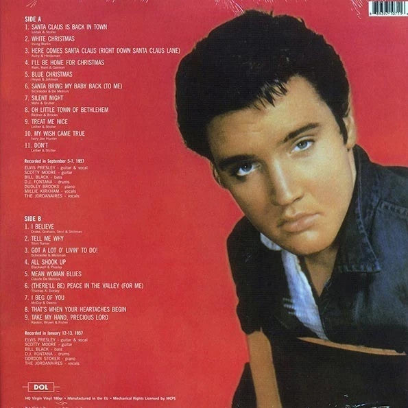 Elvis Presley: Elvis' Christmas Album Vinyl LP (White, 180 gram)