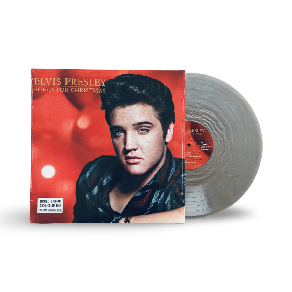 Elvis Presley: Songs for Christmas Vinyl LP (Silver)
