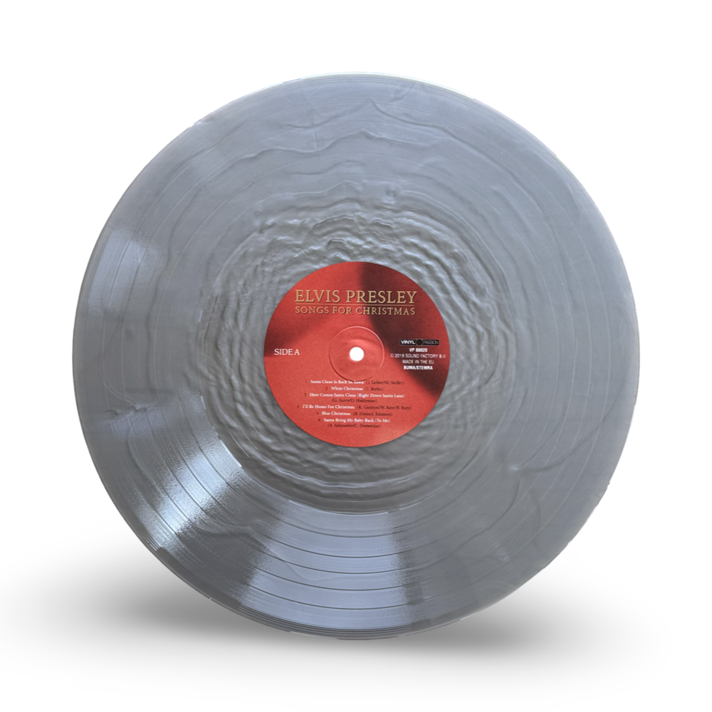 Elvis Presley: Songs for Christmas Vinyl LP (Silver)