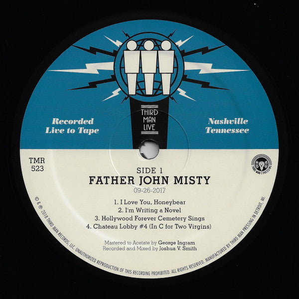 Father John Misty: Live at Third Man Records Vinyl LP
