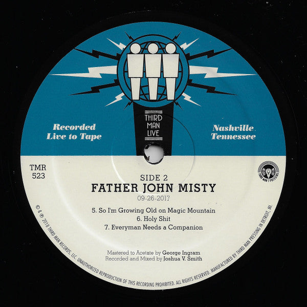 Father John Misty: Live at Third Man Records Vinyl LP