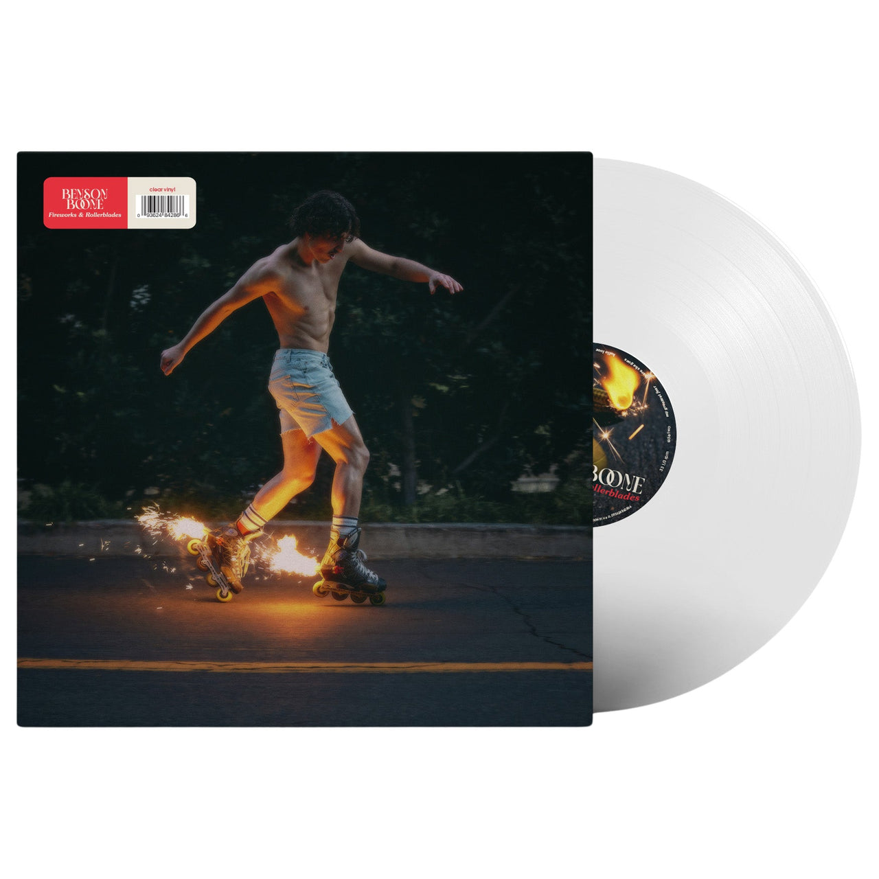 Benson Boone: Fireworks & Rollerblades Vinyl LP (Clear)