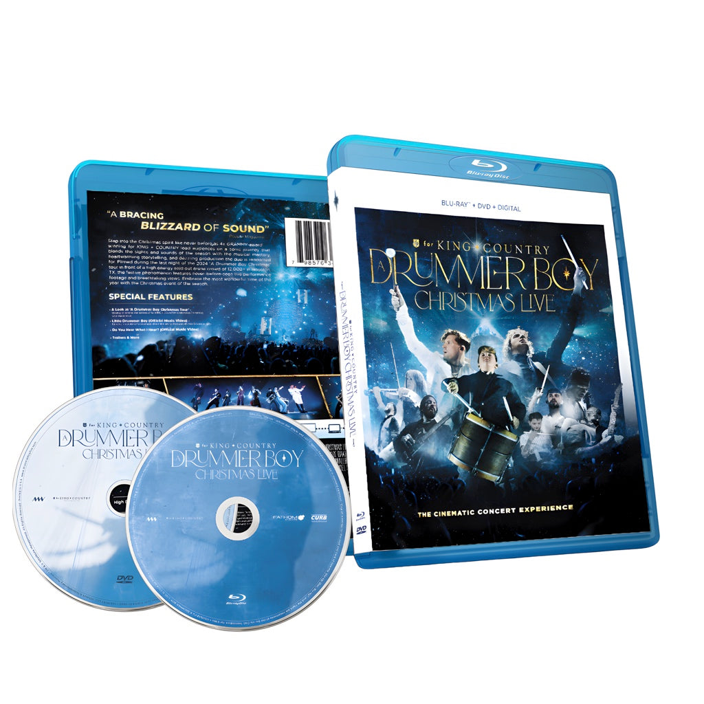 For King and Country: A Drummer Boy Christmas Live Bluray/DVD/Digital