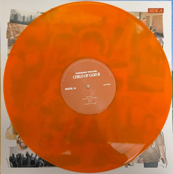 Forrest Frank: Child of God II Vinyl LP (Orange, 45 RPM)