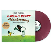 Vince Guaraldi: A Charlie Brown Thanksgiving Vinyl LP (Cranberry, 50th Anniversary Edition)