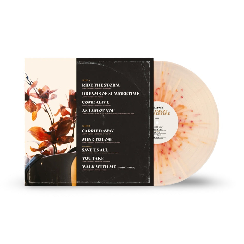 Goldford: Dreams of Summertime Vinyl LP (Clear w/ Burgandy Splatter)