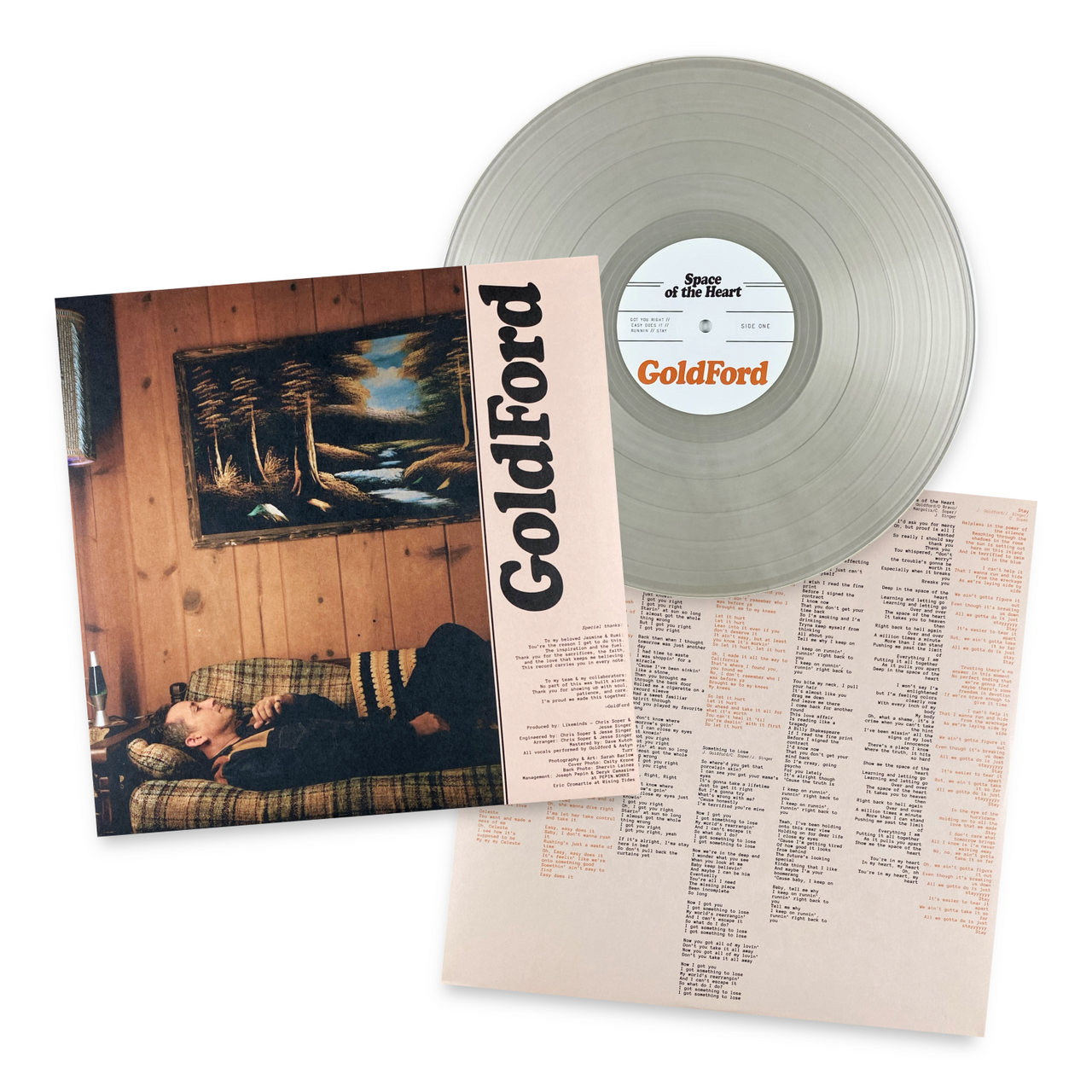 Goldford: Space of the Heart Vinyl LP (Cloudy Clear)