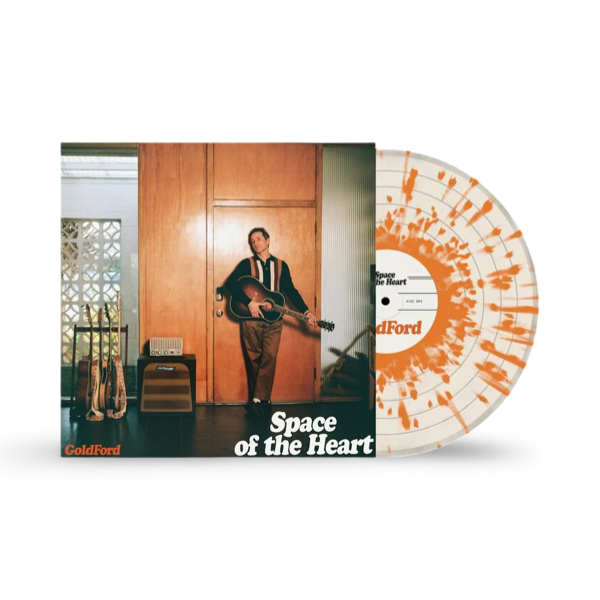 Goldford: Space of the Heart Vinyl LP (Cloudy Clear w/ Orange Splatter)