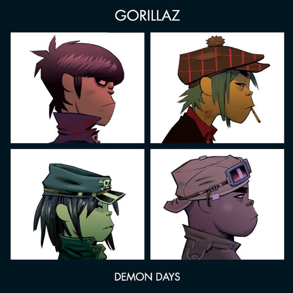 Gorillaz: Demon Days Vinyl LP (Green/Purple/Red)