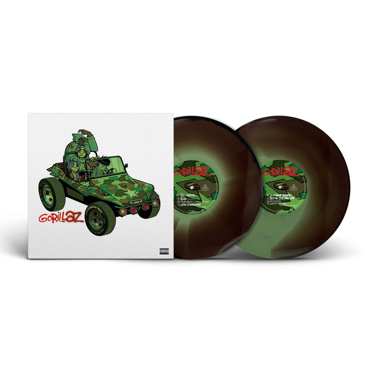 Gorillaz: Gorillaz Vinyl LP (Camouflage)