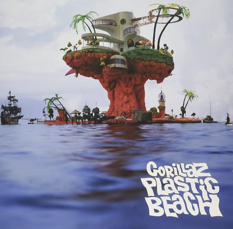 Gorillaz: Plastic Beach Vinyl LP (Blue/Green/Orange)