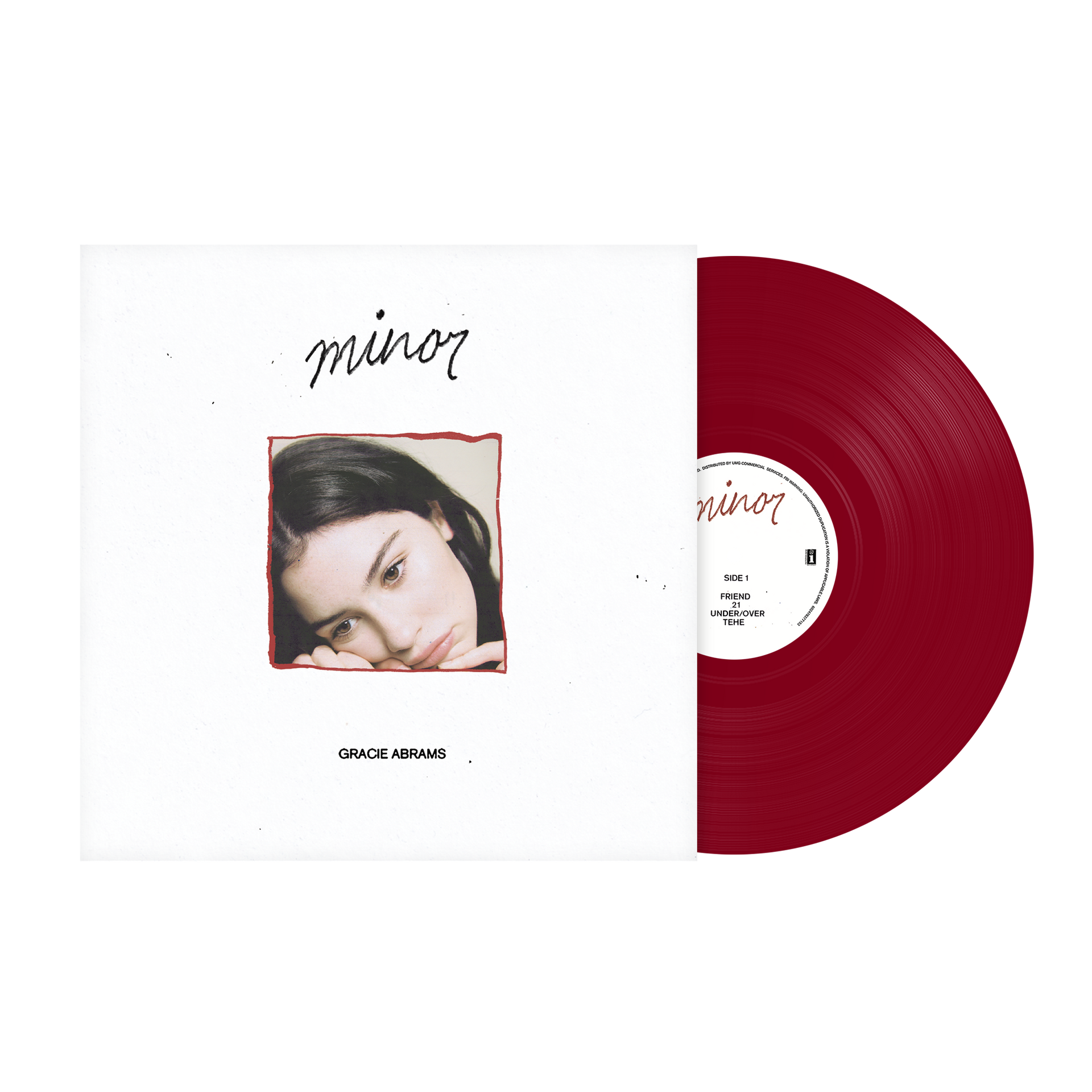 Gracie Abrams: Minor Vinyl LP (Red, Anniversary Edition)