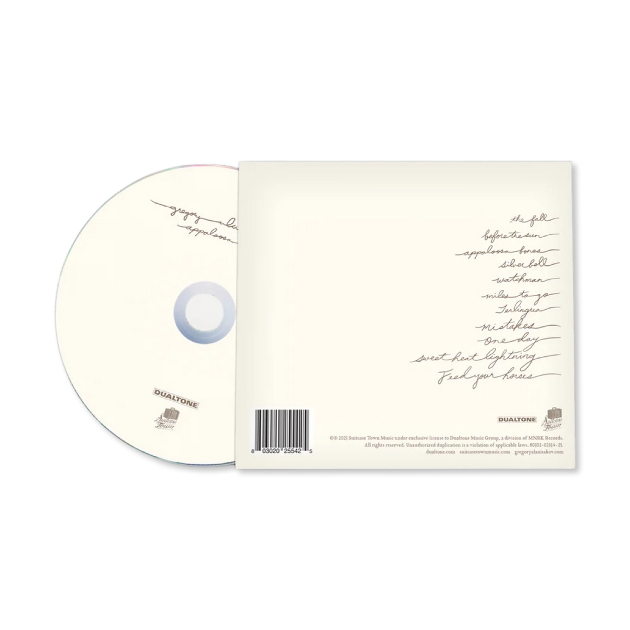 Gregory Alan Isakov: Appaloosa Bones CD